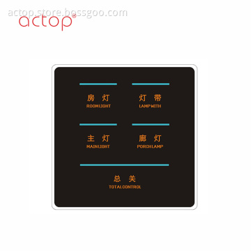 Light touch switch of Smart Hotel
